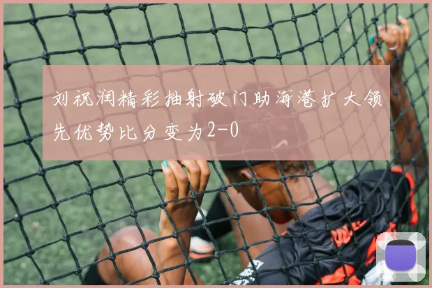 刘祝润精彩抽射破门助海港扩大领先优势比分变为2-0